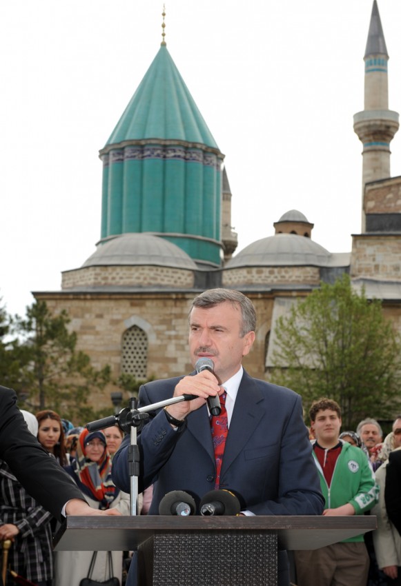 Hz. Mevlânayı karşılama töreni 2011 3
