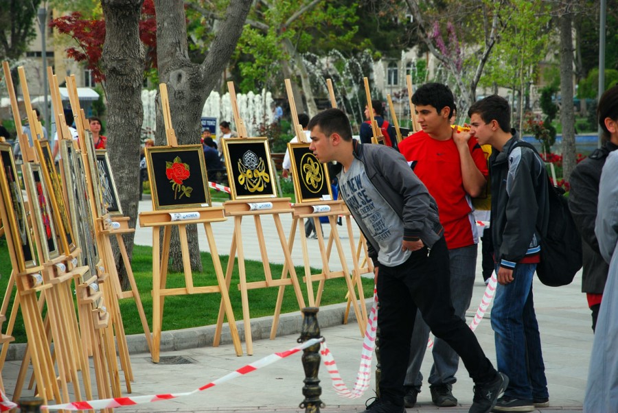KOMEKten Ebru ve Filografi Sergisi 6