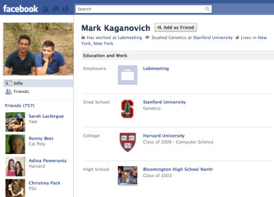 Facebookta Profil Açan İlk 10 Kişi 10
