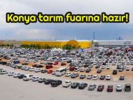 Konya tarım fuarına hazır!