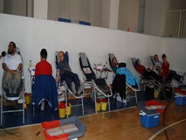 Konyada anlamlı kan bagışı