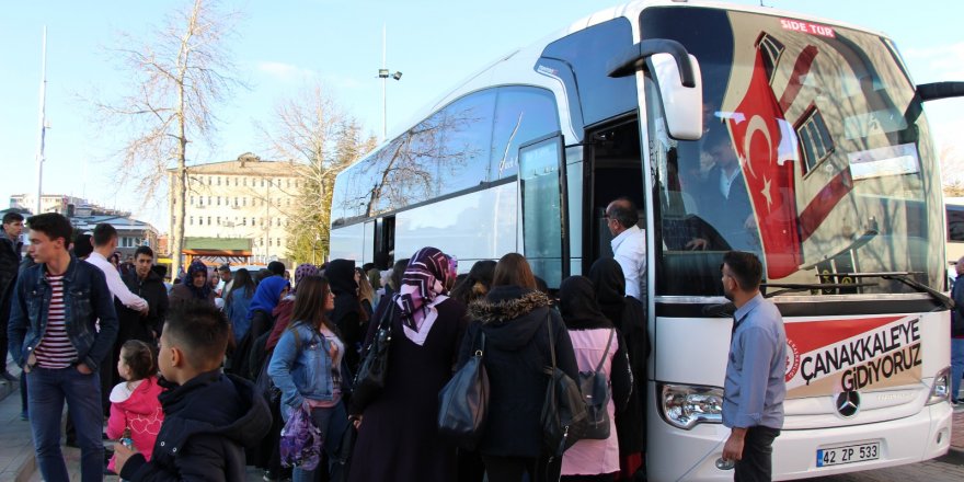Seydişehirli lise öğrencileri Çanakkale’de ecdadıyla buluşuyor