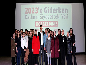 Beyşehir’de ‘Kadının Siyasetteki Yeri’ konuşuldu