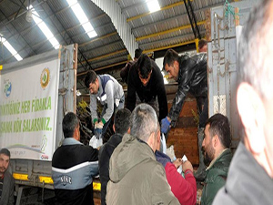 Seydişehirde 9 bin fidan dağıtıldı