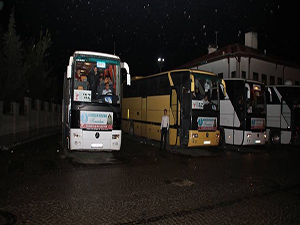 Akşehirde Çanakkale gezisinin ikinci kafilesi de uğurlandı