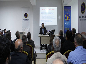 Rektör Şahin’den, Bilginin Kaynağı ve Yüksek Öğrenim Konferansı
