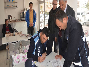 Ereğlide iş yerleri denetlendi