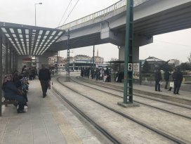 Konyada tramvay arızası!
