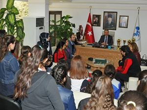 Başarılı takımlardan Başkan Akkaya’ya ziyaret