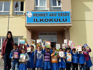 ASEM üyelerinden “Kardeş Okul”a 2 bin kitap