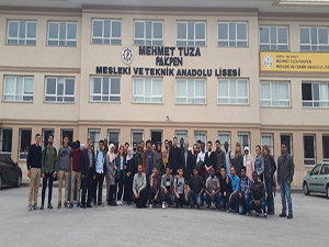 Selçuk TÖMER öğrencilerinden Mehmet Tuza Pakpen Lisesi’ne ziyaret