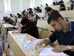 KTO Karatay Üniversitesinde, üniversite sınavı provası