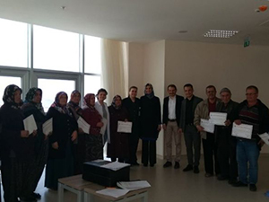 Beyşehir’de açılan diyabet okulu 6. dönem mezunlarını verdi