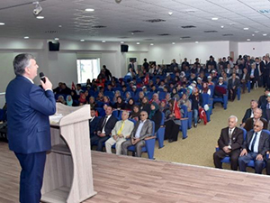 Başkan Akyürek, Derebucaklılarla buluştu