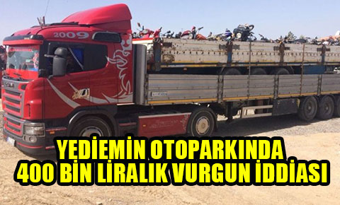 Yediemin otoparkında 400 bin liralık vurgun iddiası