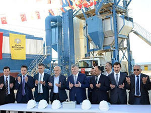 Akyürek: Bölge asfalt plentleri ile daha verimli hizmet sağlanıyor