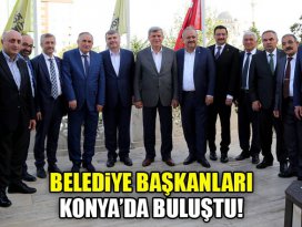 Türk Dünyası Belediyeler Birliği Üyeleri Konyada