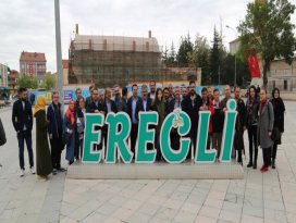 Konya basını Ereğli’yi ziyaret etti