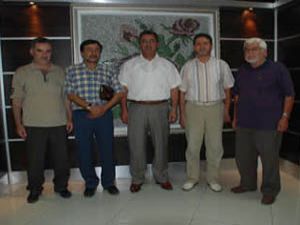 Fatih Eğitim ve Kültür Vakfından nezaket ziyareti