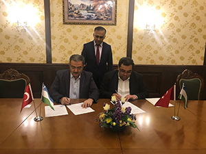 SÜden Özbekistan’da iş birliği protokolü