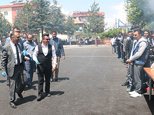 Beyşehir’de okul bahçelerinin çehresi değişiyor