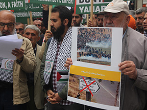 ABD ve Fransaya protesto
