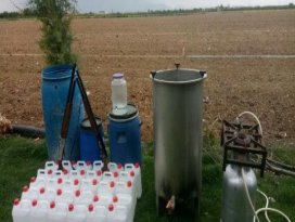Karamanda sahte alkol operasyonu