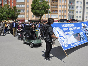 Seydişehir’de engelleri kaldıralım yürüyüşü