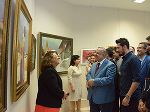 SÜ’de ‘Selçuk Sanat Merkezi Resim Sergisi’ açıldı
