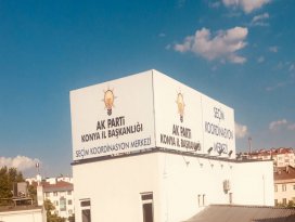 Ak Parti Konyada Seçim Koordinasyon Merkezi açıldı