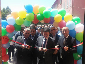 Hüyükte TÜBİTAK bilim fuarı açıldı