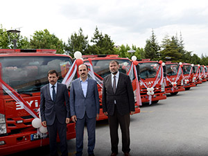 Konya İtfaiyesi yeni araçlarla güçleniyor