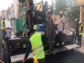 Asfalt çalışmalarına start verildi