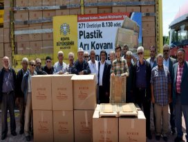 Büyükşehir’den arı üreticisine destek