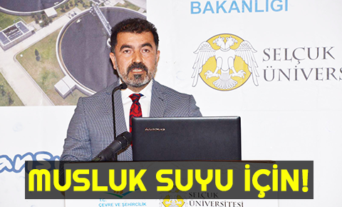 Musluk suyu için!