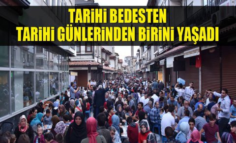 Tarihi Bedesten Tarihi Günlerinden Birini Yaşadı