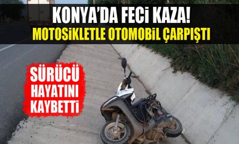 Konyada trafik kazası: 1 ölü