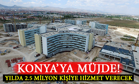 Tamamlandığında yılda 2,5 milyon kişiye hizmet verecek