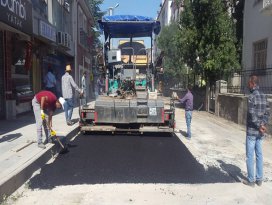 Seydişehir Belediyesi asfalt çalışmalarını sürdürüyor