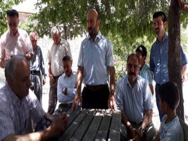 Harun Tüfekci, seçim çalışmaları kapsamında Seydişehir’de