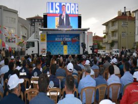 Akyürek, Kulu ilçesinde vatandaşlarla buluştu
