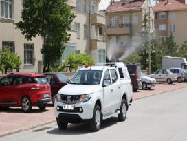 Selçuklu’da 24 ekiple ilaçlama çalışması yapılıyor