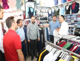 Beyşehirde esnafla sabah buluşmaları
