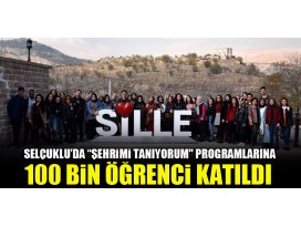 Selçuklu’da “Şehrimi Tanıyorum programlarına 100 bin öğrenci katıldı