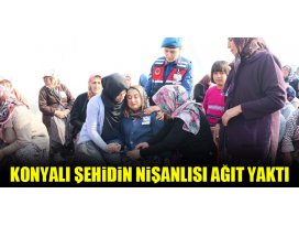 Konyalı şehidin nişanlısı ağıt yaktı