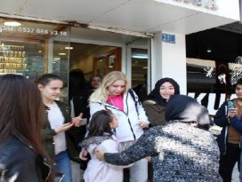 Aleyna Tilki, memleketi Konya’ya geldi