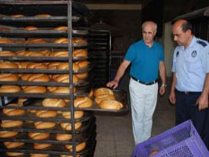 Karatayda ekmek gramaj denetimi