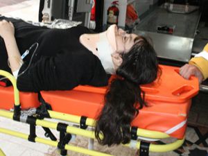 Yağmurla gelen kaza!