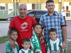 Konyaspor antrenmanında minik konuklar vardı