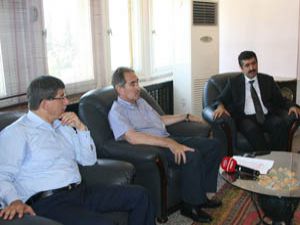 Bakan Davutoğlu ve Günay Ereğlide